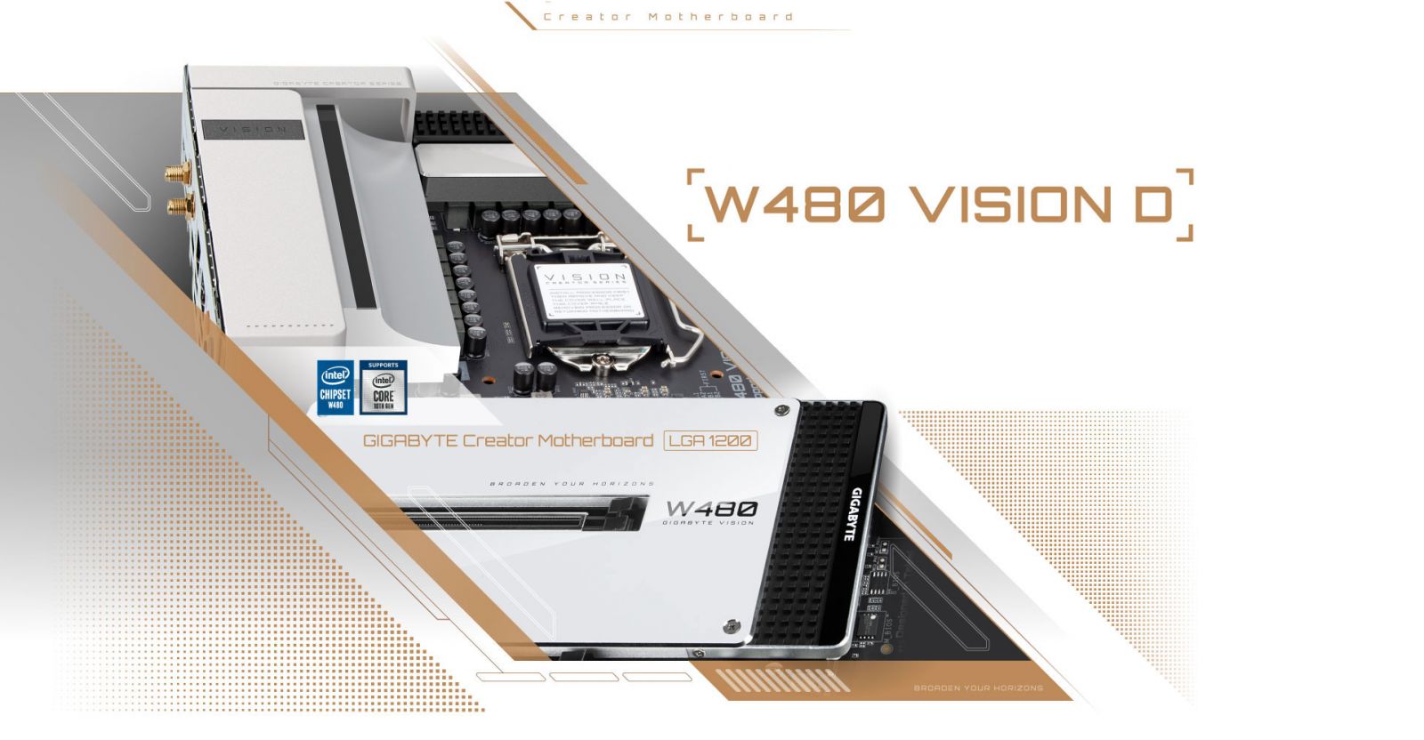 27904 Mainboard GIGABYTE W480 VISION D songphuong.vn