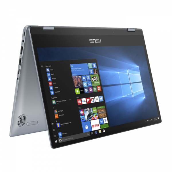 Laptop Asus Vivobook TP412FA-EC266T (i5-8265U, 8GB Ram, SSD 512GB, Intel UHD Graphics 620, 14 inch FHD, Win 10, Sliver Blue)