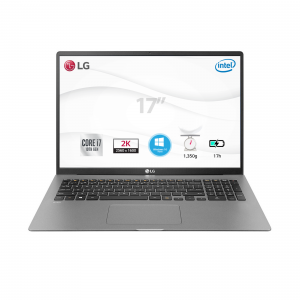 Laptop LG Gram 17Z90N-V.AH75A5 (i7-1065G7, 8GB, 512GB, 17 inch, LED-KB, Silver, Win 10)