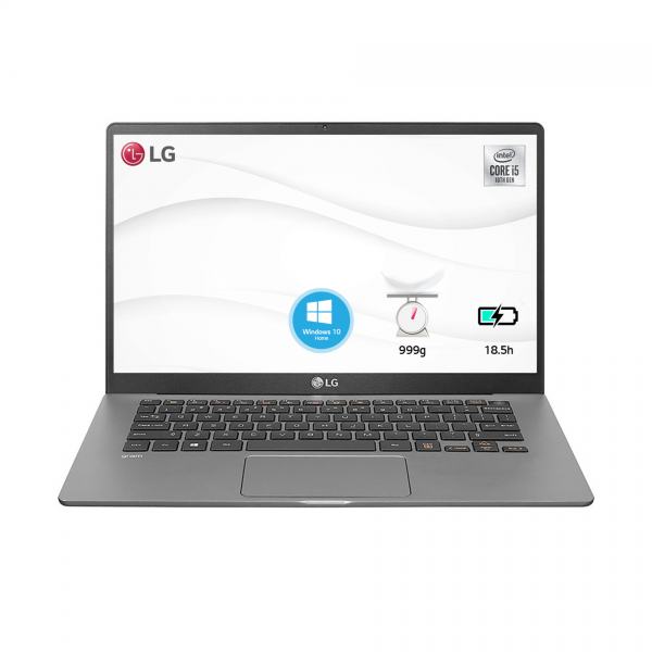 Laptop LG Gram 14Z90N-V.AR52A5 (i5 1035G7, 8GB, 512GB, 14 inch, LED-KB, Silver, Win 10)