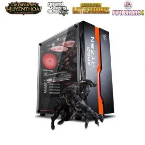 SP-Black Panther 011 (R5 3600/B450/Ram 8GB/GTX 1660 Super 6GB/SSD 256GB/500W/DOS)