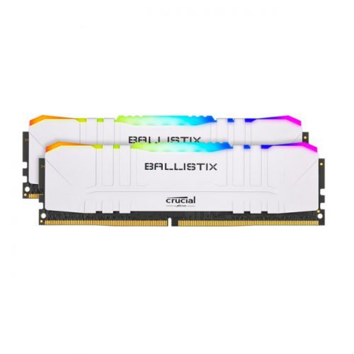 Ram Crucial Ballistix RGB 16GB KIT (2 x 8GB) DDR4-3200 TRẮNG - BL2K8G32C16U4WL