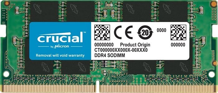 RAM Laptop Crucial (1x16GB) DDR4 2666MHz CT16G4SFD8266 _songphuong.vn
