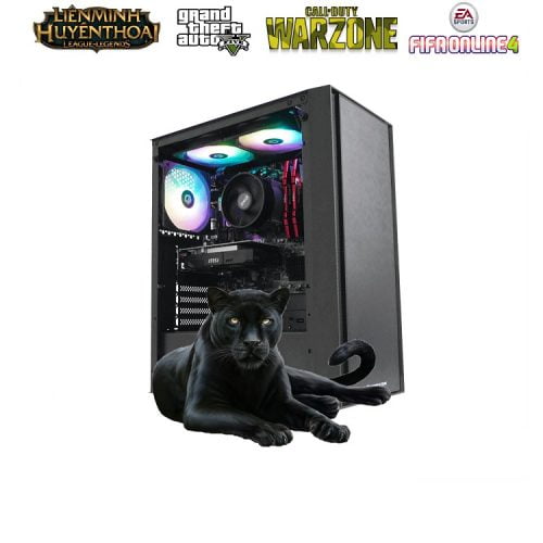 SP-Black Panther 012-RX (R5 3600/B450/Ram 8GB/RX 580 8GB/SSD 240GB/550W/DOS)