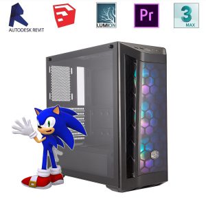 SP- Sonic 011 (i9 9900K/Z390/RTX 2060 6GB/Ram 16GB/SSD 240GB/650W/DOS)