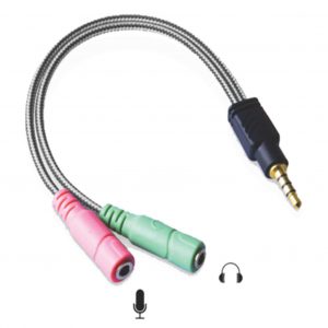 Cáp chuyển SoundMax Jack gộp Mic Audio