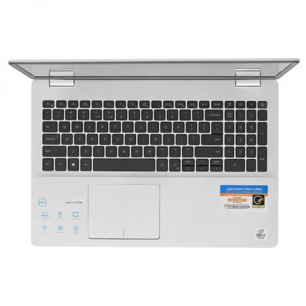 Laptop Dell Inspiron 15 5593 7WGNV1 (i5 1035G1, 8GB Ram, 512GB SSD, Intel UHD Graphics, 15.6 inch FHD, Win 10SL, Bạc)