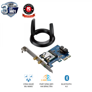 Card mạng không dây Asus PCE-AC55BT