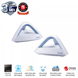 Router Wifi Mesh ASUS Lyra Trio MAP-AC1750 (2-PK)