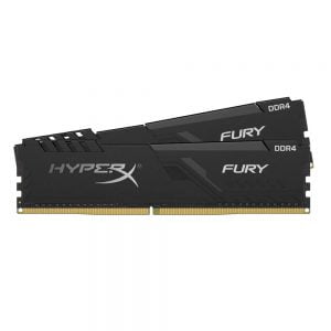 Ram Kingston HyperX Fury Black 16GB (2 x 8GB) DDR4 2666MHz CL15 DIMM – HX426C16FB3K2/16