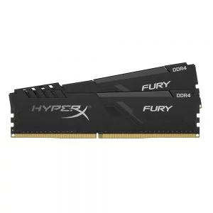 Ram Kingston HyperX Fury Black 16GB (2 x 8GB) DDR4 2666MHz CL15 DIMM – HX426C16FB3K2/16
