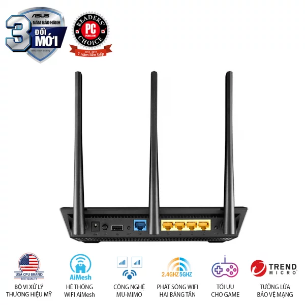 Router Wifi Asus RT-AC67U (2PK)