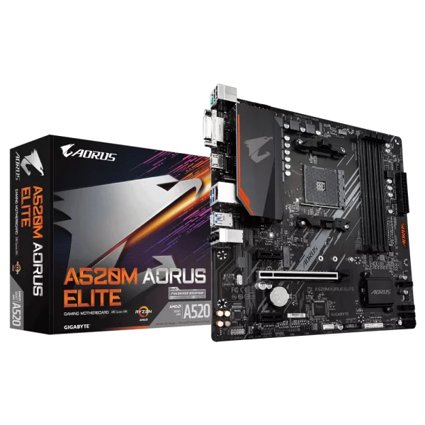 Mainboard GIGABYTE A520M AORUS ELITE