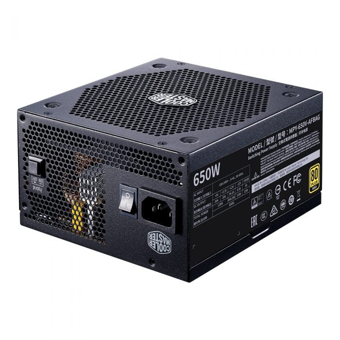 Nguồn Cooler Master V Gold V2 650W A/EU Cable - MPY-650V-AFBAG-EU
