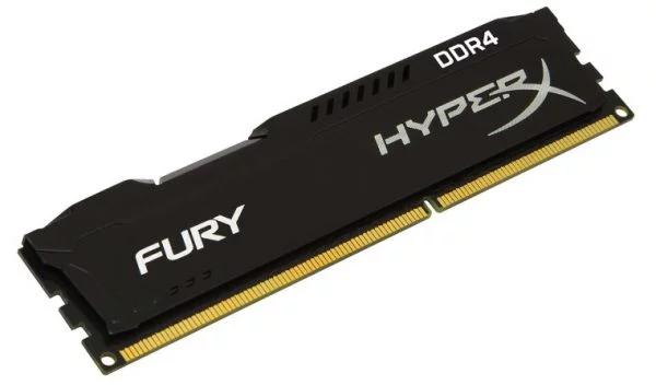 Ram Kingston HyperX Fury Black 8GB DDR4 2666Mhz CL15 DIMM - HX426C16FB3/8