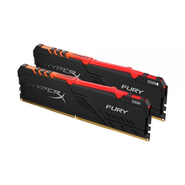 Ram Kingston HyperX Fury RGB 32GB (2 x 16GB) DDR4 3200MHz CL16 DIMM - HX432C16FB3AK2/32