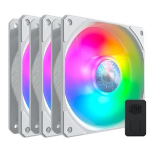 Fan Cooler Master Sickleflow 120 White ARGB 3 in 1 – MFX-B2DW-183PA-R1
