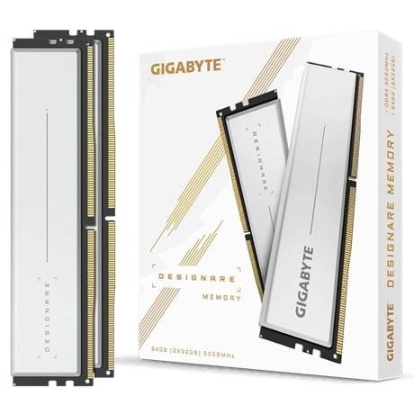RAM GIGABYTE DESIGNARE DDR4 64GB (2x32GB) 3200MHz - GP-DSG64G32