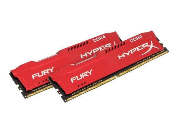 Ram Kingston HyperX Fury Red 32GB Kit (2x16GB) DDR4 2666MHz - HX426C16FBK2/32