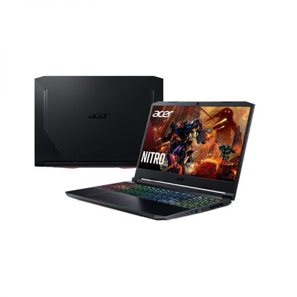 Laptop Acer Nitro 5 AN515-55-5923 | NH.Q7NSV.004 ( i5-10300H, 8GB, 512GB SSD, GTX 1650Ti 4GB, 15.6 FHD 144Hz, Win 10 Home, Black)