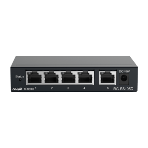 Switch RUIJIE Reyee RG-ES105D – 5 Port 10/100Mb unmanaged Switch
