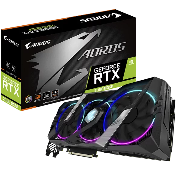 VGA GIGABYTE AORUS RTX 2080 SUPER 8G (GV-N208S AORUS-8GC)