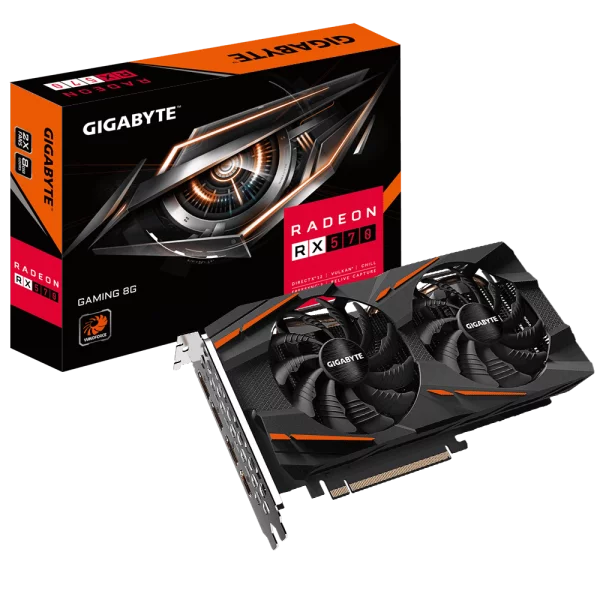 VGA GIGABYTE RADEON RX 570 GAMING 8G (RX570GAMING-8GD)