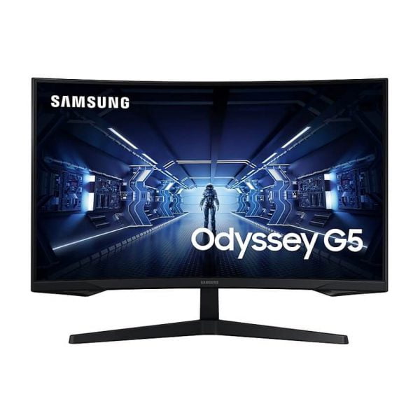 Màn Hình Cong Samsung Odyssey G5 LC32G55TQWEXXV 2K-144Hz (32 inch, 2560 x 1440, 144Hz, VA, Cong 1000R, 1ms)