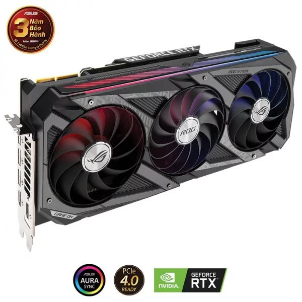 VGA ASUS ROG STRIX GEFORCE RTX 3090 OC 24G GAMING (ROG-STRIX-RTX3090-O24G-GAMING)