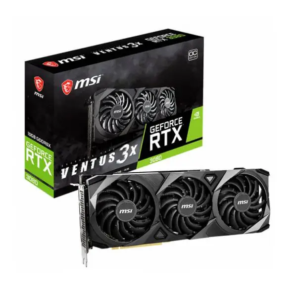 VGA MSI GEFORCE RTX 3080 VENTUS 3X 10G OC