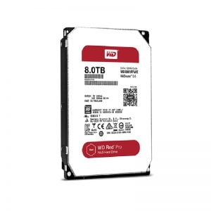 Ổ cứng HDD WD Red Pro 8TB SATA 3 – WD8001FFWX (3.5 inch, SATA, 128MB Cache, 7200RPM, Màu đỏ)