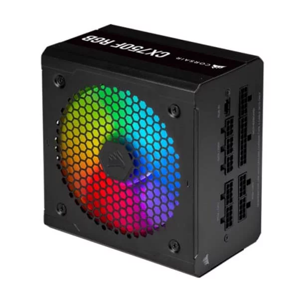 Nguồn Corsair CX750F RGB Black Full Modul - 80 Plus Bronze (CP-9020218-NA)