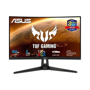 Màn Hình Cong ASUS TUF GAMING VG27VH1B 165Hz (27 inch, 1920 x 1080, VA,1ms, 1500R)