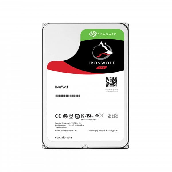 HDD Seagate IronWolf 10TB SATA 3 – ST10000VN0008 (3.5inch, 7200RPM, 256MB Cache, NAS SYSTEM)