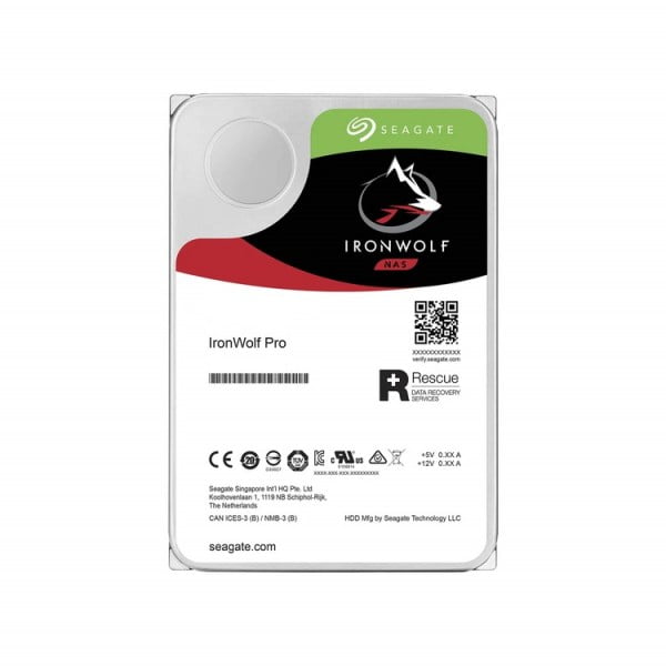 HDD Seagate IronWolf Pro 12TB SATA 3 – ST12000NE0008 (3.5inch, 7200RPM, 256MB Cache, NAS SYSTEM)