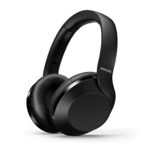 HEADPHONE KHÔNG DÂY PHILIPS On-ear Black – TAPH802BK/00 (40mm/Powerful bass/Hi-Res Audio/Nút đa chức năng/Sạc trong 15 phút, Thời gian 6 giờ)