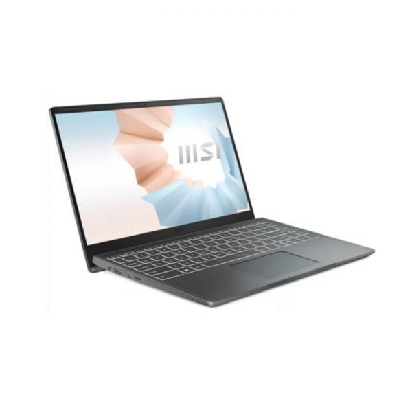 Laptop MSI Modern 14 B11M-073VN (i7-1165G7, 8GB Ram, 512GB SSD, Intel Iris Xe Graphics, 14 inch FHD, Win 10, Đen)
