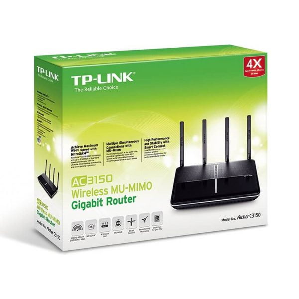 Router Wi-Fi Tp-Link Archer C3150 - AC3150 Dual-Band