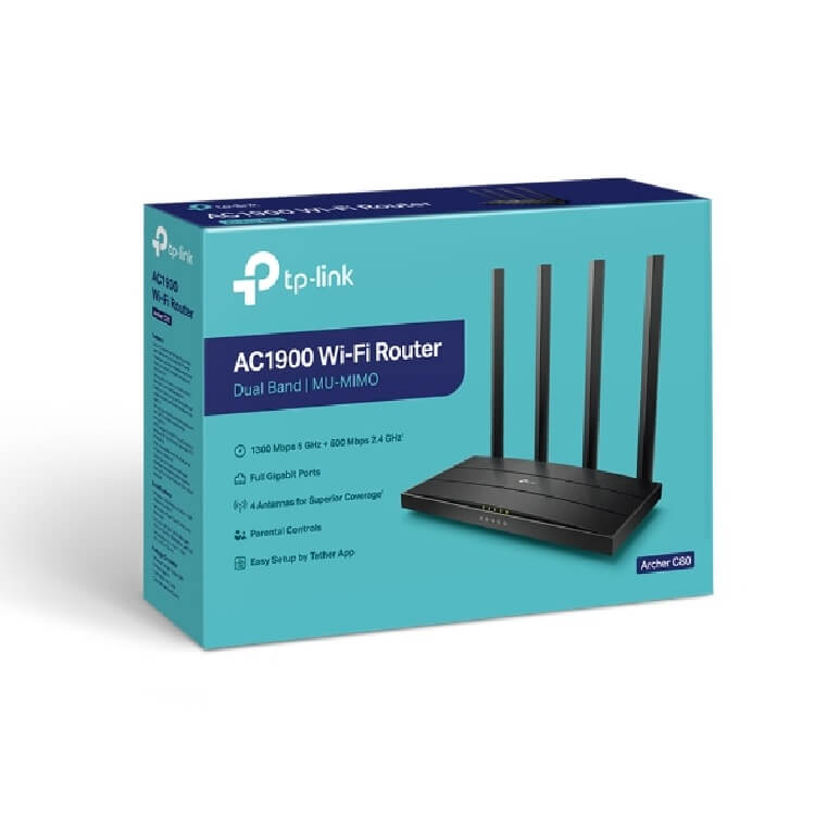 Router Wi-Fi Tp-Link Archer C80 - AC1900 Dual-Band