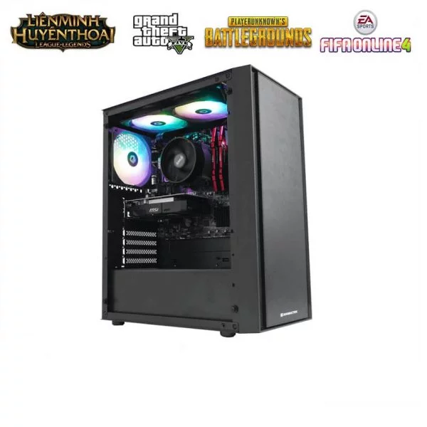 SP-DIE HARD 105 (i3 10100F/ H410/ Ram 8GB/ GTX 1660 Super 6GB/ SSD 120GB/ 550W/ DOS)