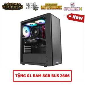 SP-DIE HARD 105 (i3 10100F/ H410/ Ram 8GB/ GTX 1660 Super 6GB/ SSD 120GB/ 550W/ DOS)