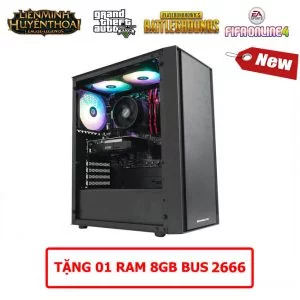 SP-DIE HARD 105 (i3 10100F/ H410/ Ram 8GB/ GTX 1660 Super 6GB/ SSD 120GB/ 550W/ DOS)