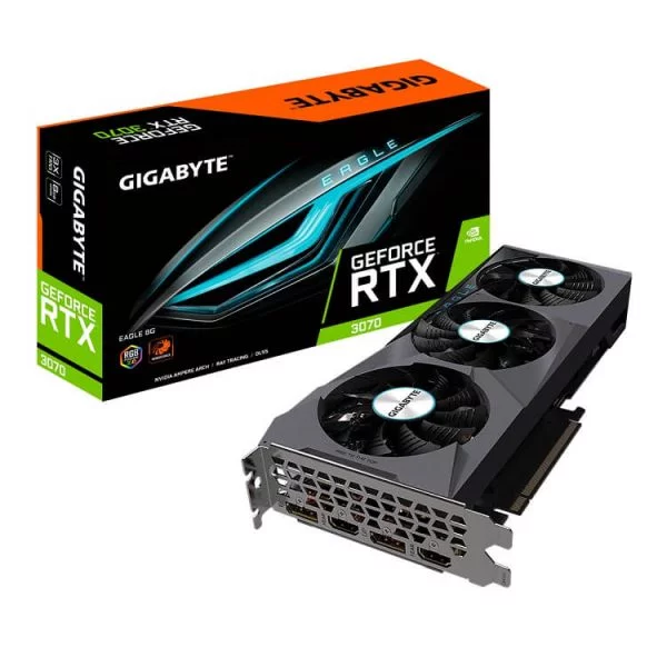 VGA GIGABYTE GeForce RTX 3070 EAGLE 8G (GV-N3070EAGLE-8GD)