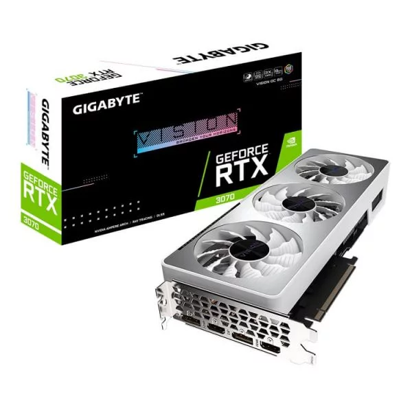 VGA GIGABYTE GeForce RTX 3070 VISION OC 8G (GV-N3070VISION OC-8GD)