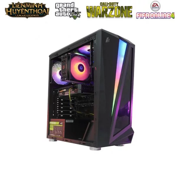 SP-DIE HARD 104 (i3 10100F/ H410/ Ram 8GB/ GTX 1660 Super/ SSD 120GB/ 550W/ DOS)