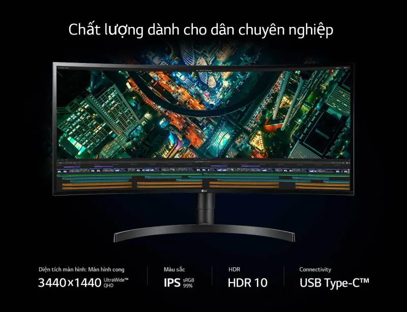 Màn Hình Cong LG Ultrawide 34WN80C-B - songphuong.vn