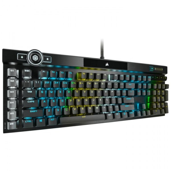 Bàn Phím Cơ Corsair K100 BLK-OPX RF-RGB (CH-912A01A-NA)