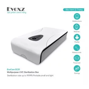 Hộp diệt khuẩn đa chức năng Evoxz-EvoCare ( Diệt khuẩn các vật dụng nhỏ)