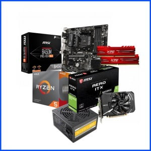 SP-GAME 018 (R5 3500X/B450/Ram 16GB/GTX 1660Ti 6G/650W/DOS)