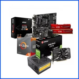 SP-GAME 018 (R5 3500X/B450/Ram 16GB/GTX 1660Ti 6G/650W/DOS)